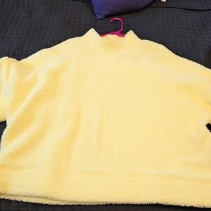 GAP Soft Yellow Cowl Neck Sweater